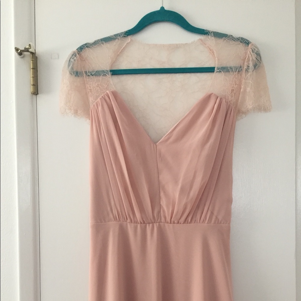 Blush Maxi Dress Bridesmaid